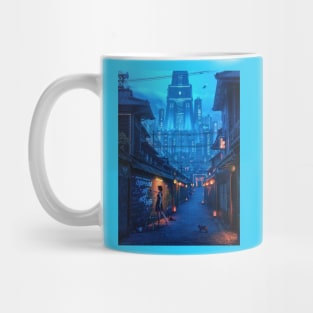 Canvas of Life - Blue Mug